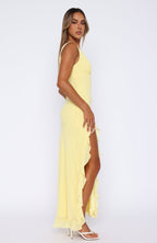 Women's Fitted Maxi Dress with Sleeveless V Neck Design