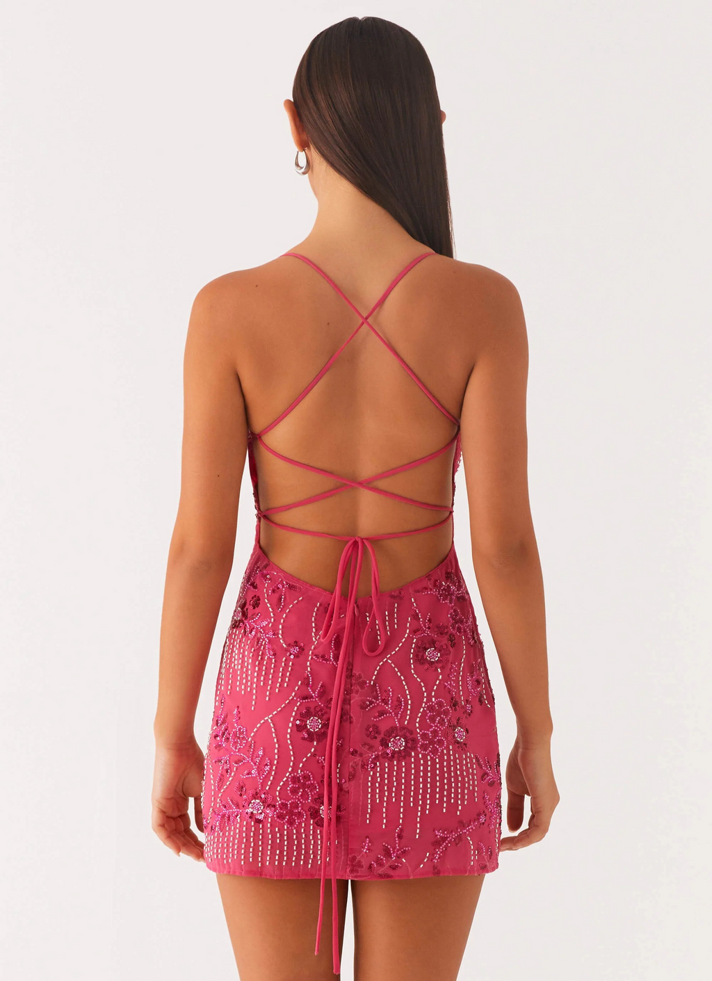Floral Print Cami Mini Dress