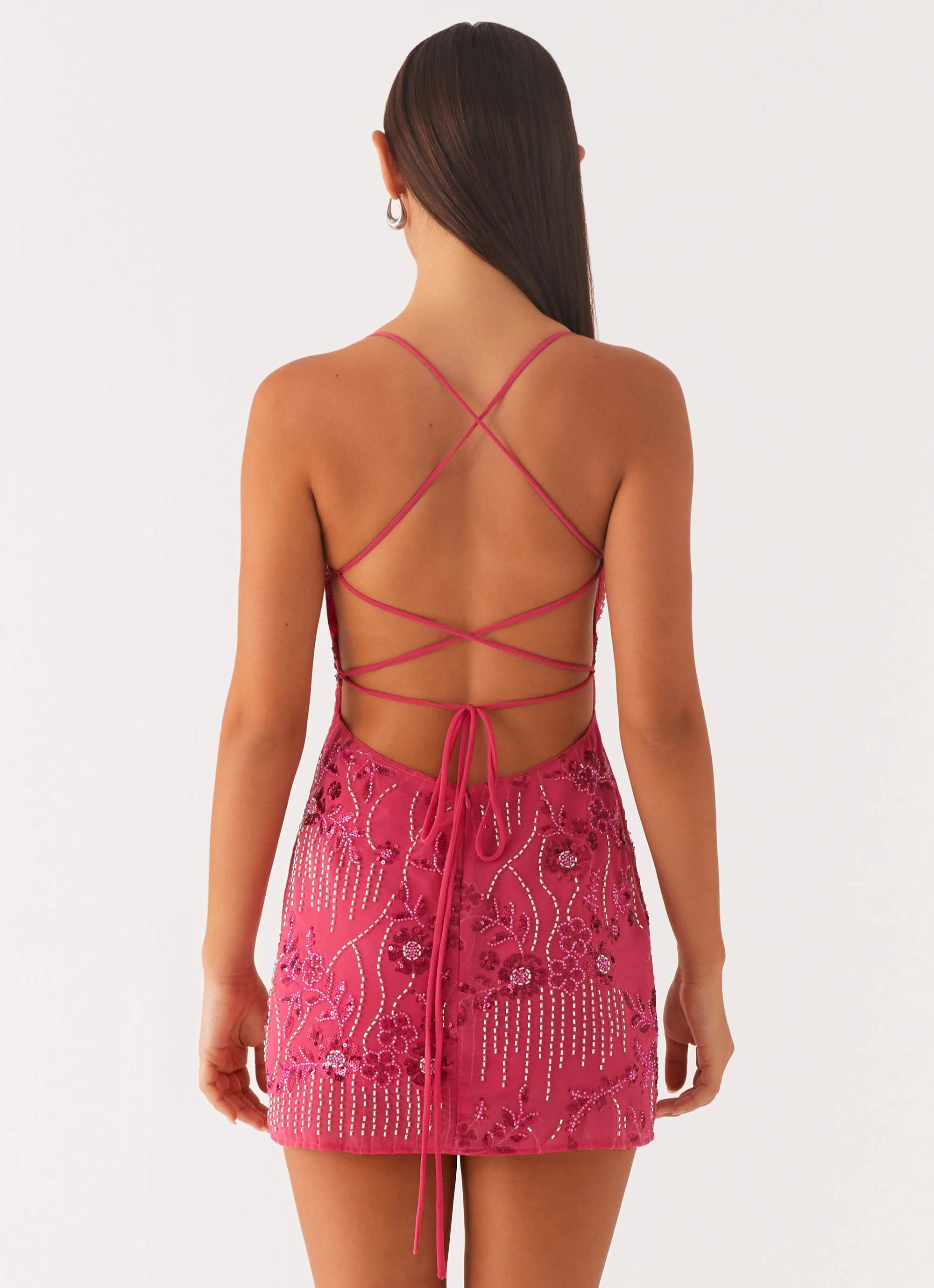 Floral Print Cami Mini Dress