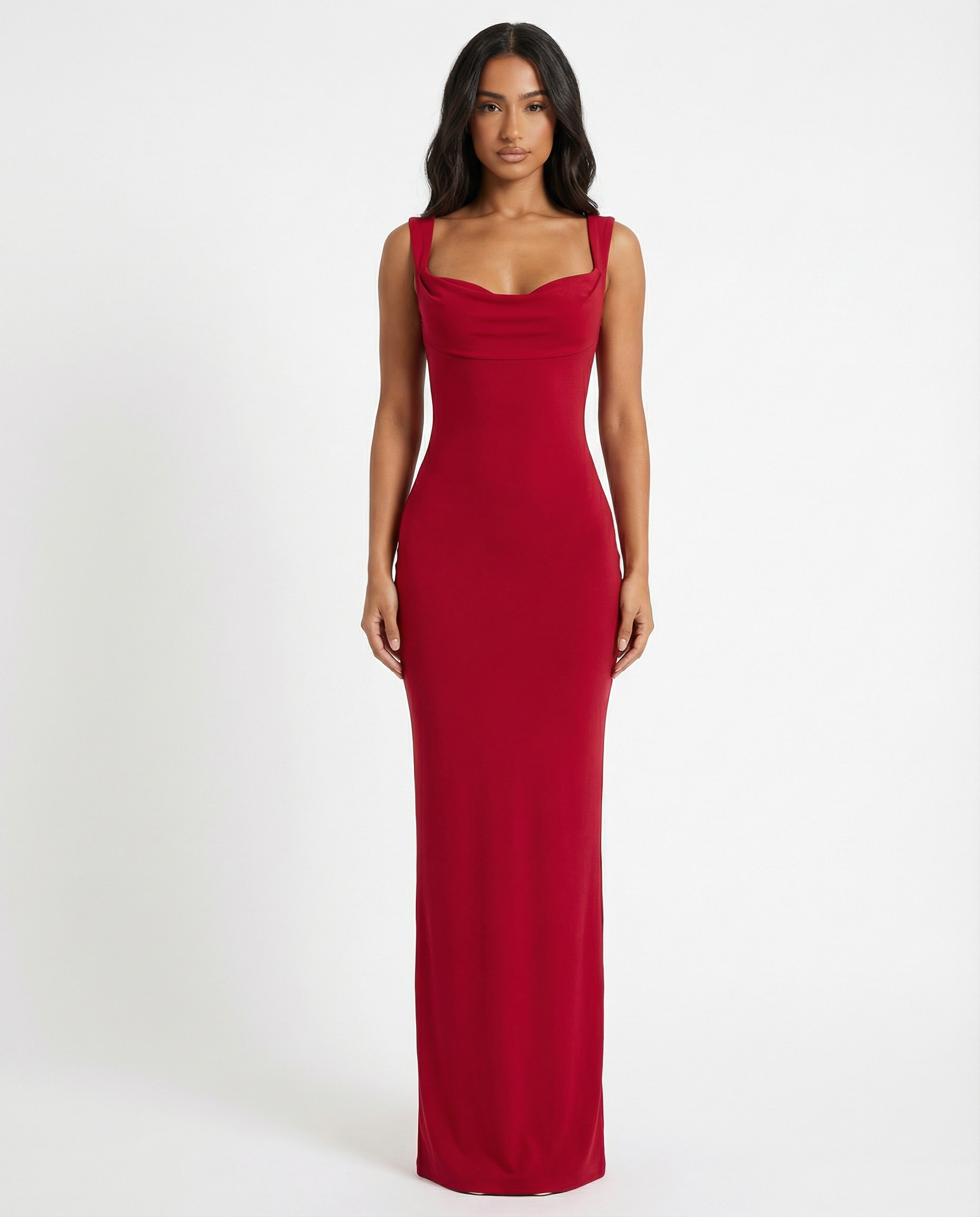 Open Back Sleeveless Maxi Dress Women