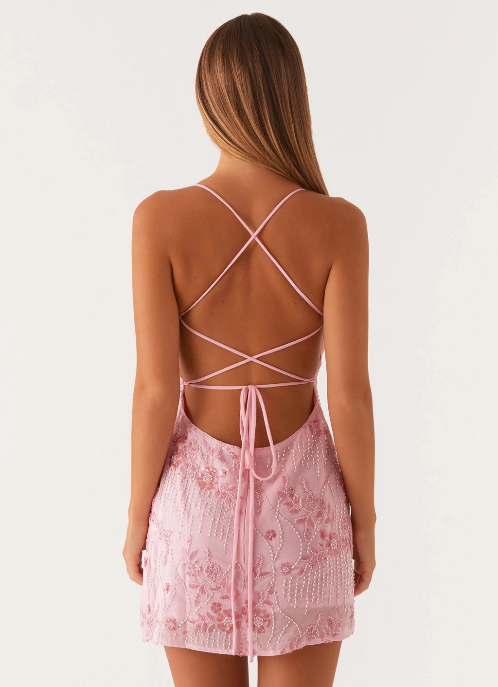 Floral Print Cami Mini Dress