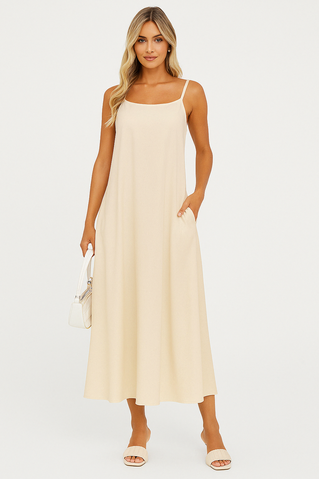 Tank Strap Swing Maxi Dress For Women Main image