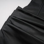Ruched Bodycon Tube Mini Dress