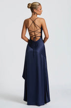 Sweetheart Neck High Slit Maxi Dress