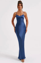 Cross Back Strappy Maxi Dress