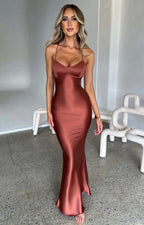 Cross Back Strappy Maxi Dress