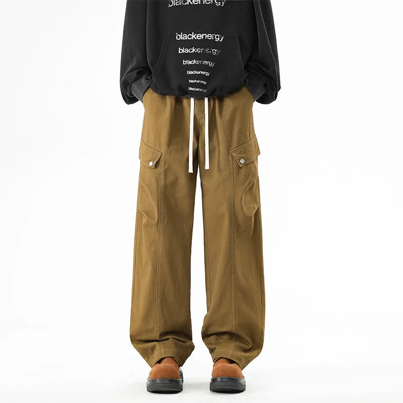 Men's Drawstring Utility Cargo Pants
