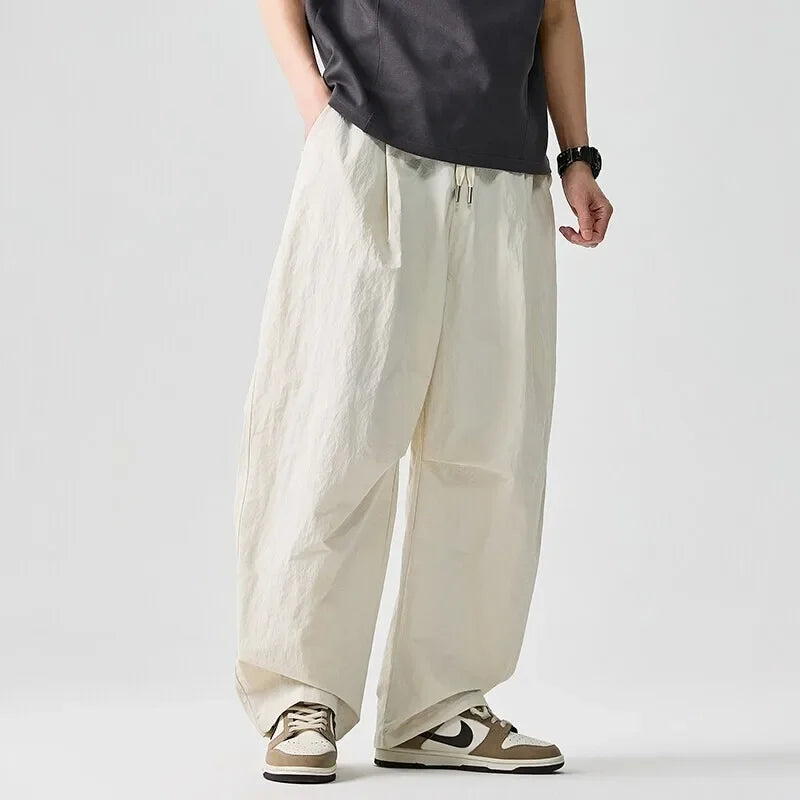 Wide Leg Drawstring Balloon Pants