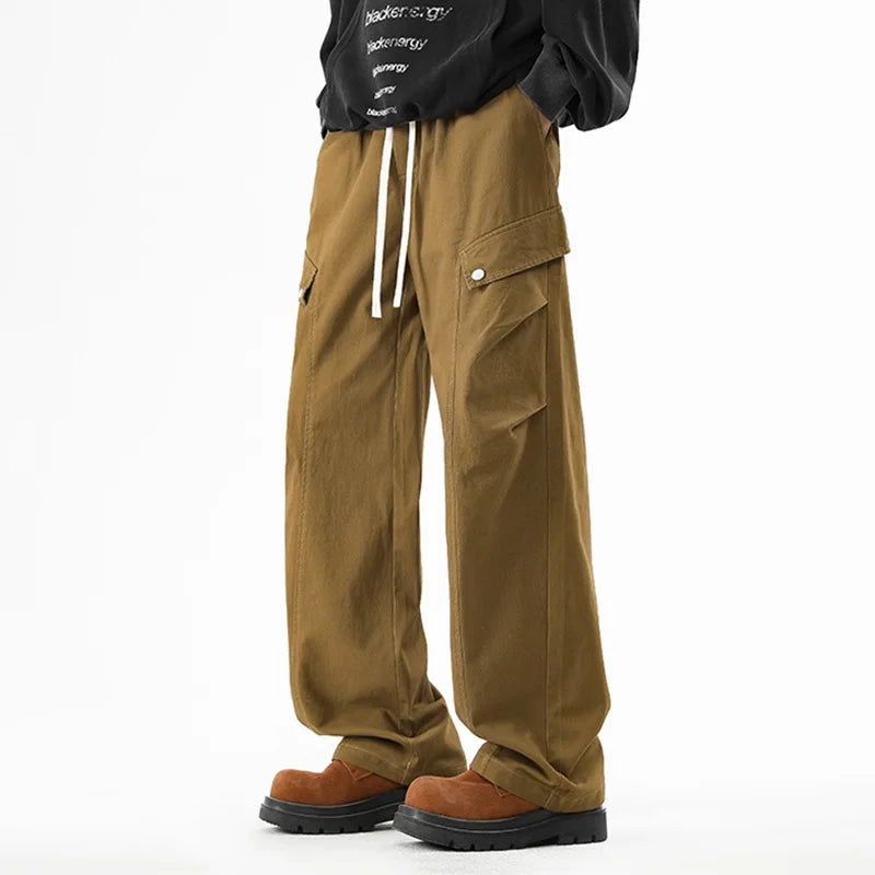 Men's Drawstring Utility Cargo Pants