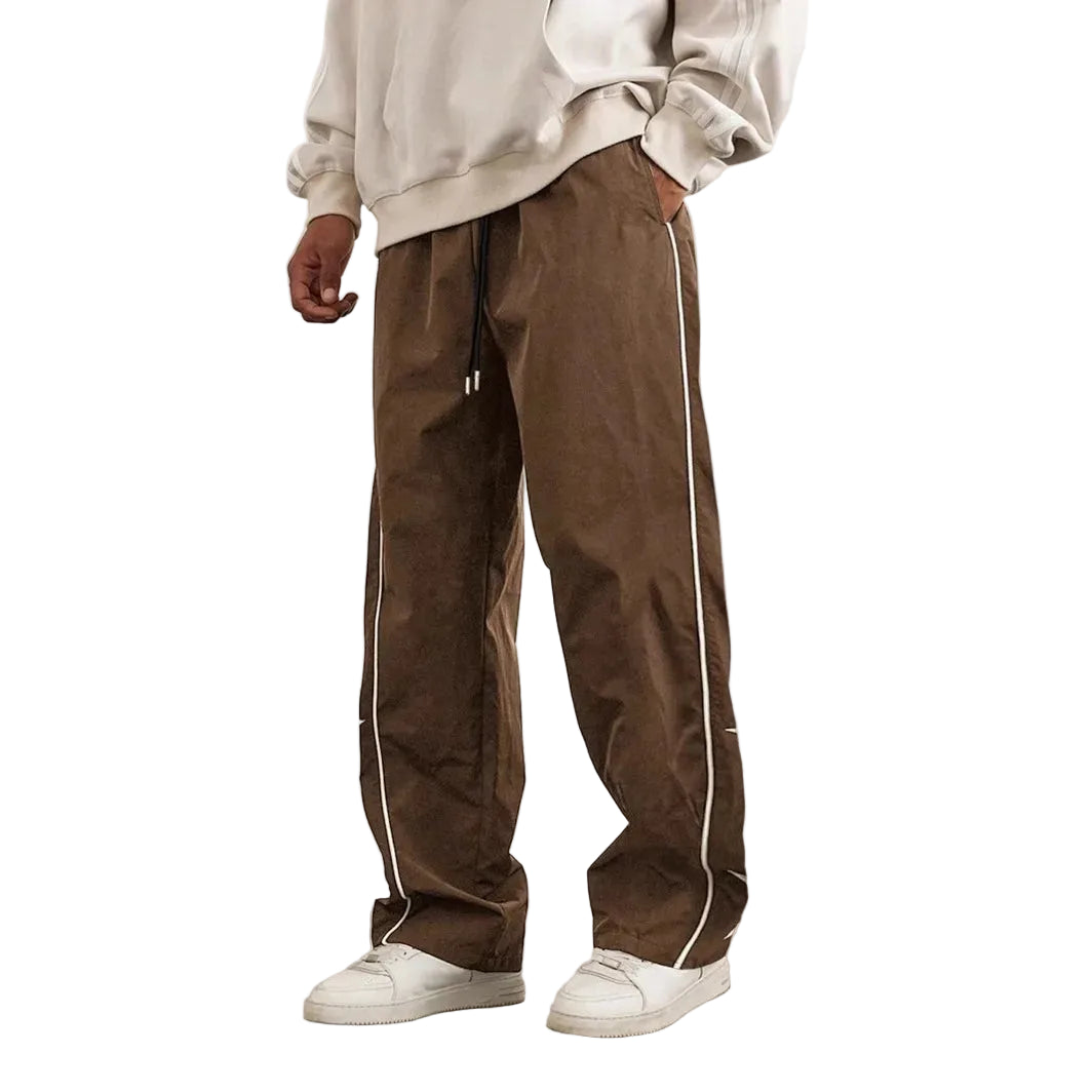 Men's Track Pants With Side Stripe