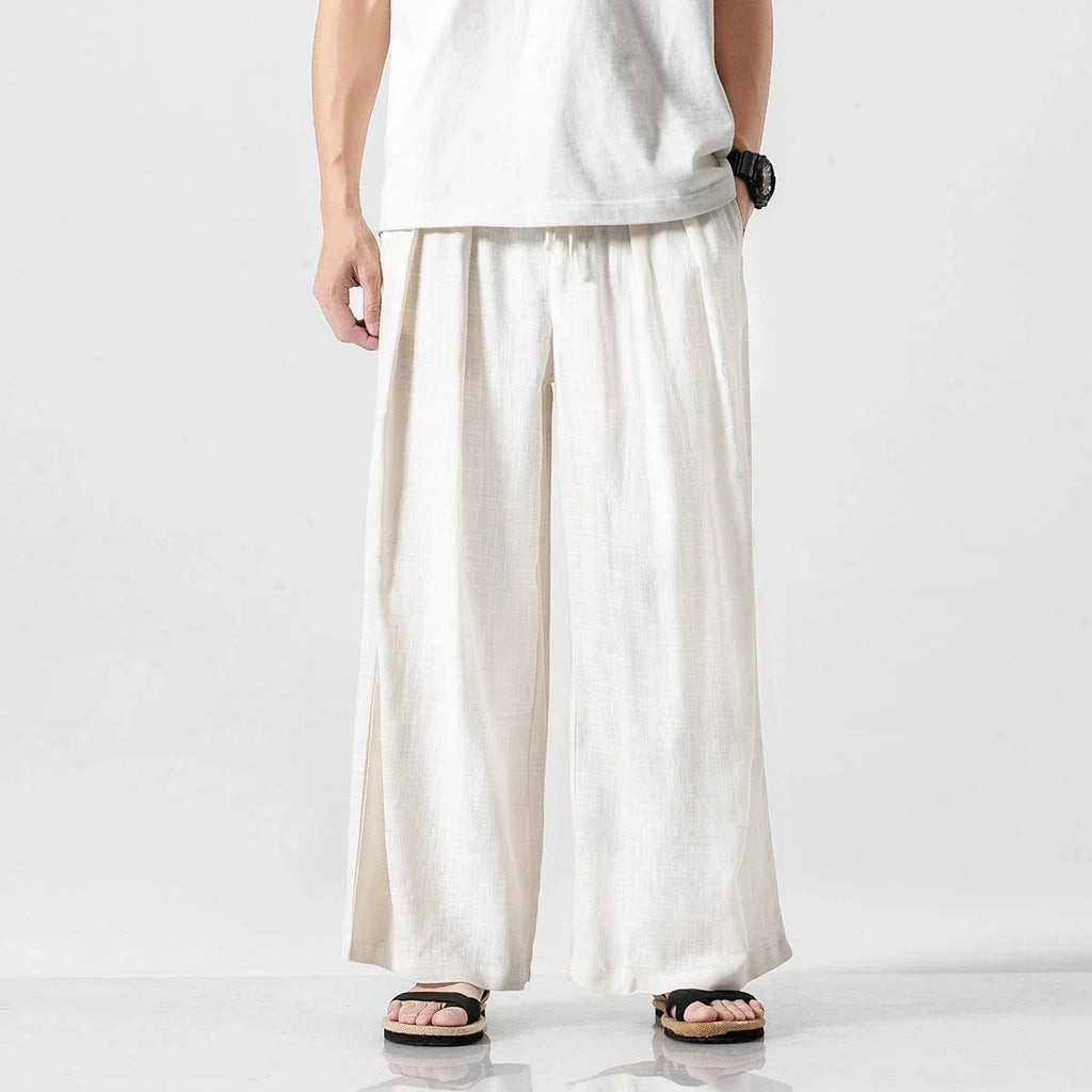 Men's Loose Fit Wide Leg Pants