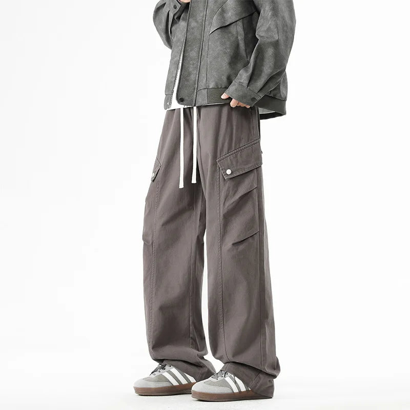 Men's Drawstring Utility Cargo Pants