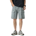 Multi Pocket Cargo Work Shorts Men