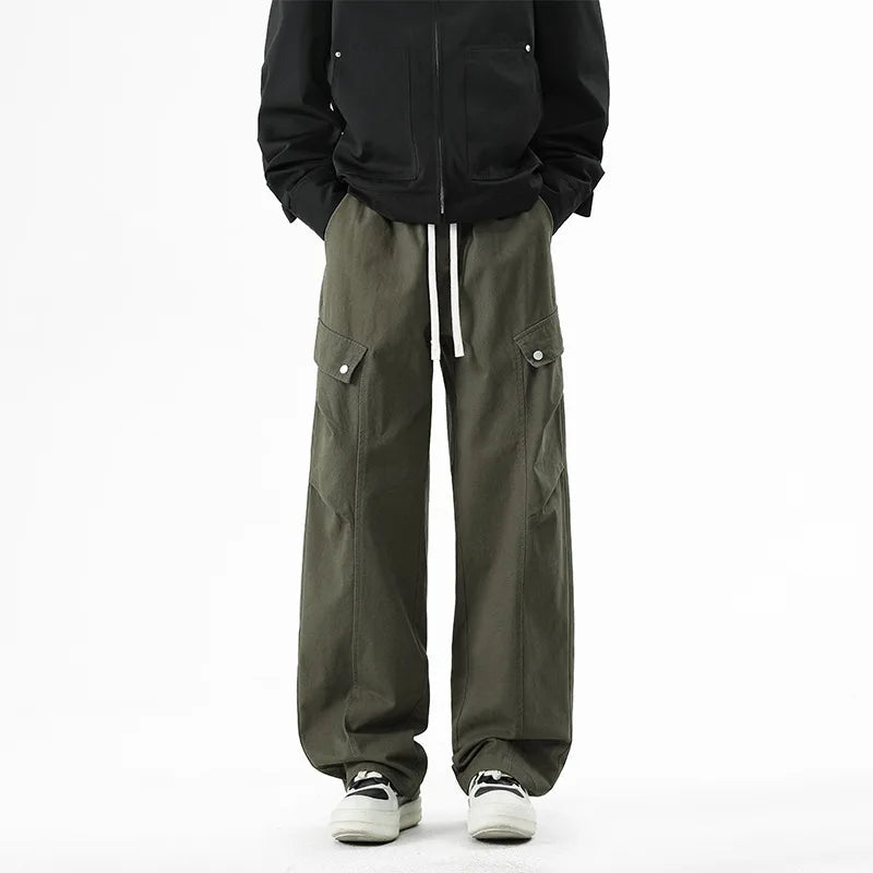 Men's Drawstring Utility Cargo Pants