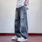 Men's Multi Pocket Baggy Jeans