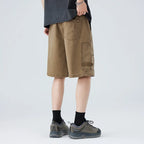 Drawstring Cargo Pocket Shorts For Men