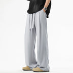 Loose Fit Pull On Trousers For Men