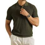 Classic Collar Polo Shirt For Men