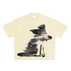 Men's Graphic Print Crew Neck Short Sleeve T Shirt