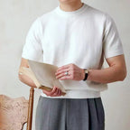 Men's Minimal Crew Neck T Shirt