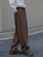 Men’s Pleated Front Loose Fit Pants