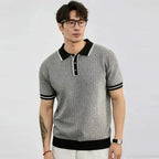 Contrast Trim Short Sleeve Polo