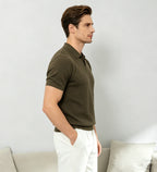 Open Neck Polo Shirt For Men