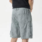 Multi Pocket Cargo Work Shorts Men