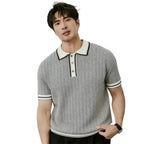 Contrast Trim Short Sleeve Polo