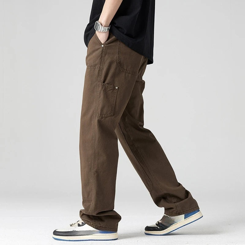 Men's Utility Pocket Casual Pants