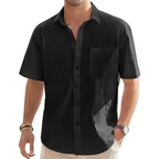 Classic Short Sleeve Casual Shirt