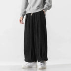 Men's Baggy Drawstring Wide Leg Pants