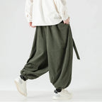 Men's Corduroy Loose Fit Balloon Pants Men