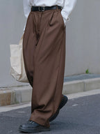 Men’s Pleated Front Loose Fit Pants