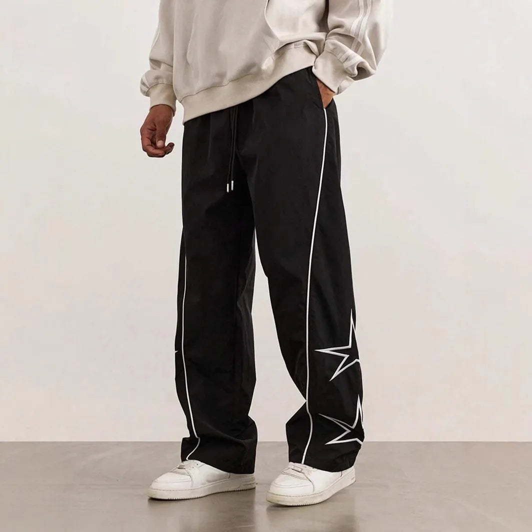 Men's Track Pants With Side Stripe