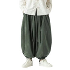 Men's Corduroy Loose Fit Balloon Pants Men