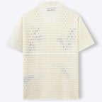 Men's Embroidered Pattern Knit Shirt