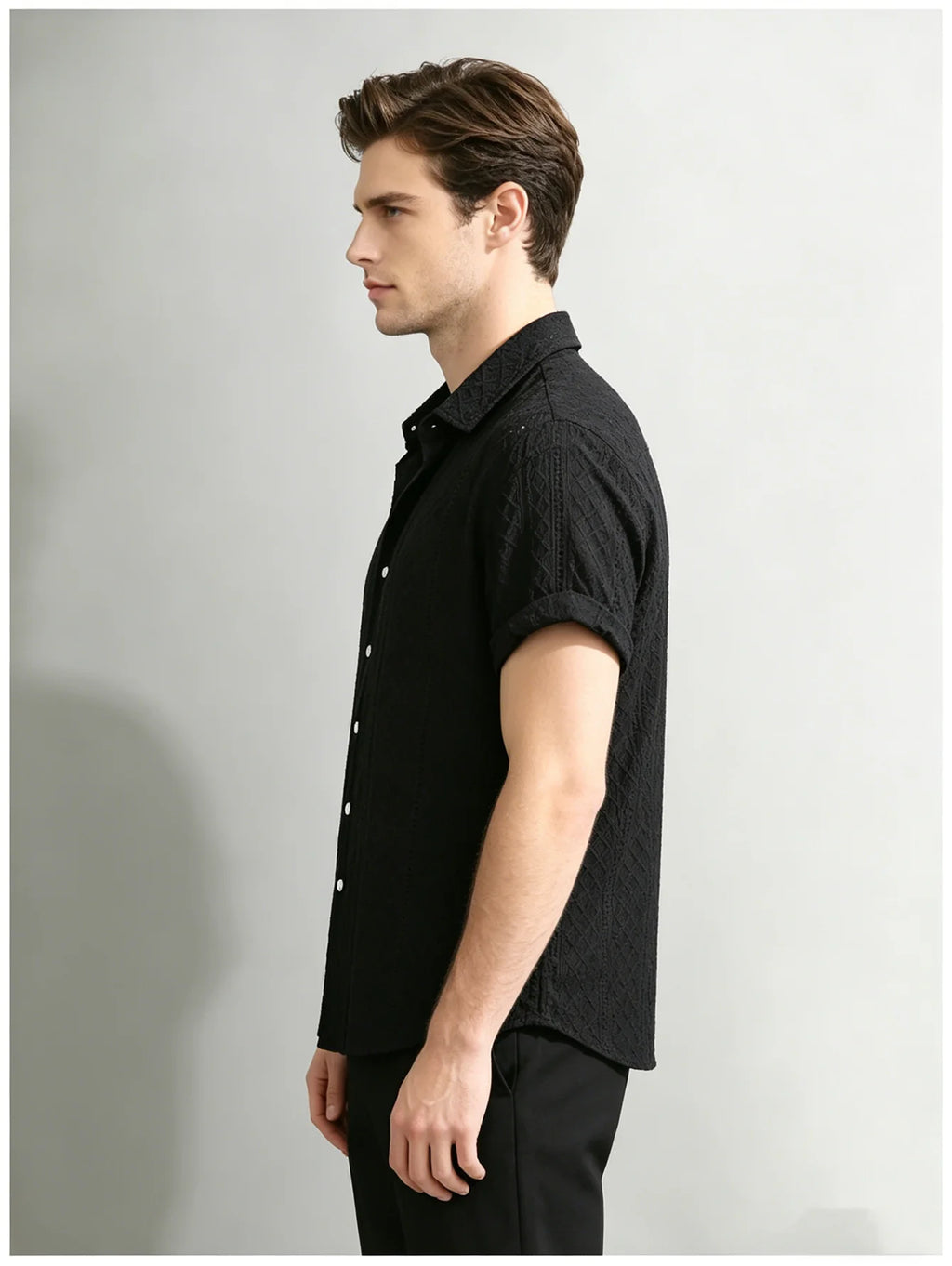 Men's Casual Button Up Shirt