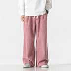 Men's Vertical Stripe Wide Pants