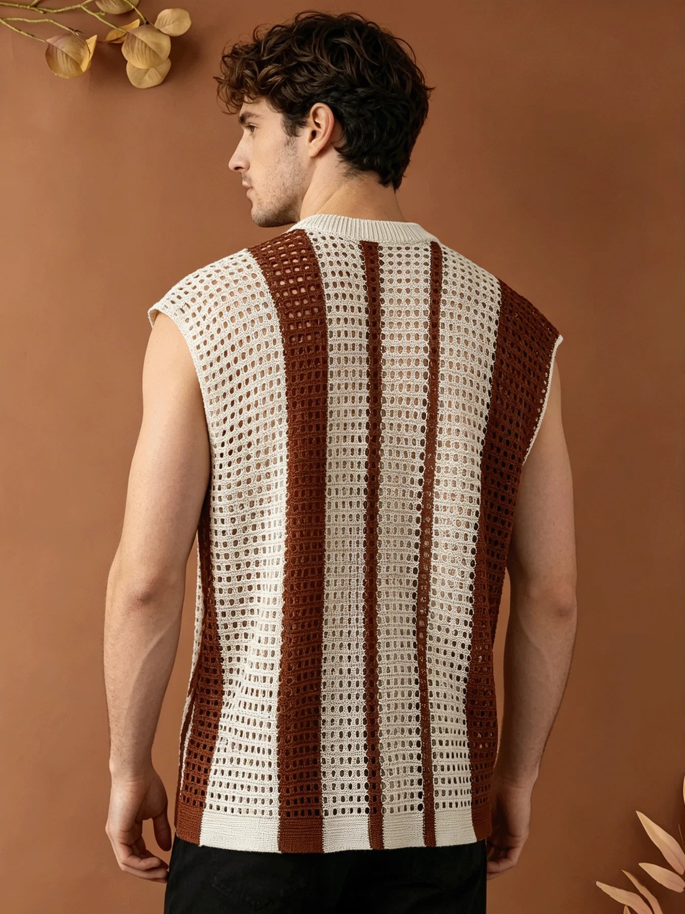 Men's Vertical Stripe Tank Top