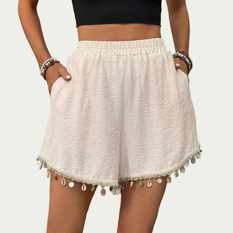 Women's Flare Leg Pull On Shorts Main image