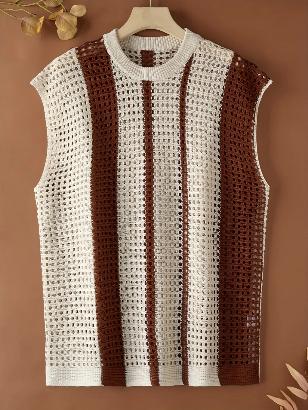Men's Vertical Stripe Tank Top