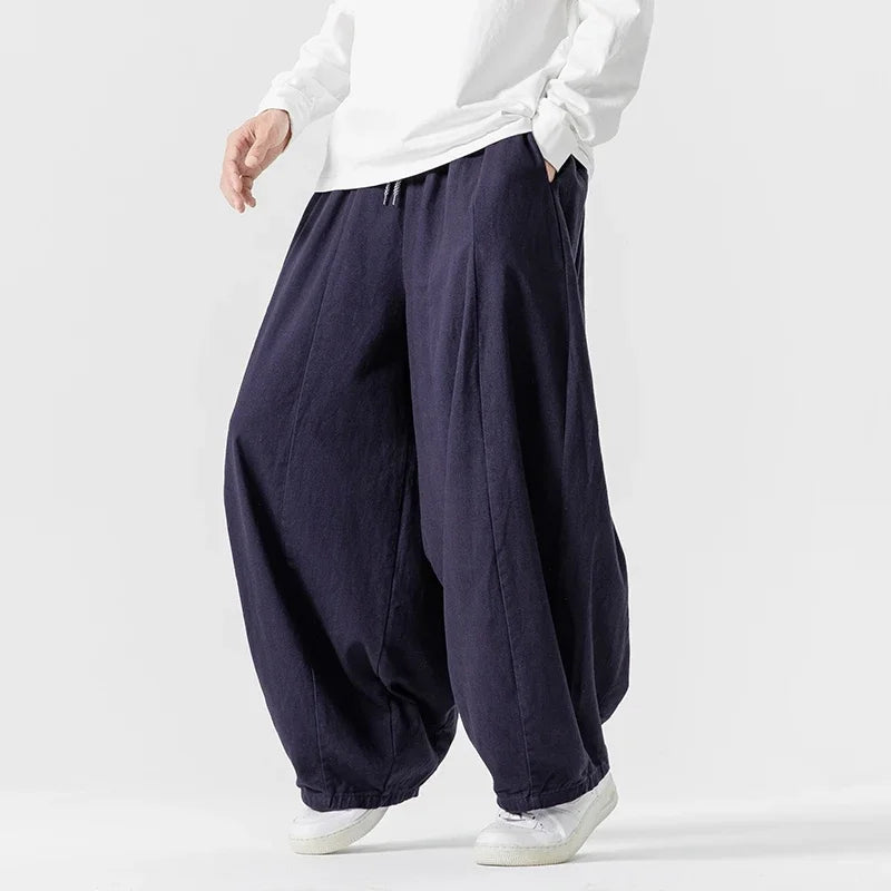 Men's Loose Fit Balloon Casual Pants