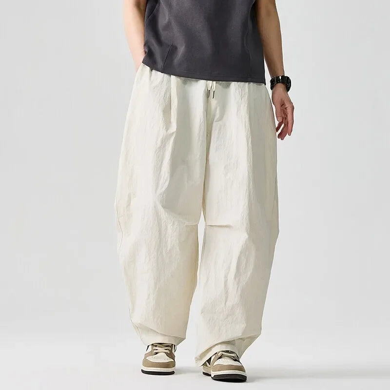 Wide Leg Drawstring Balloon Pants