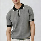 Contrast Trim Short Sleeve Polo