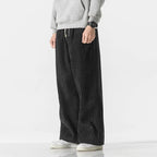Men's Vertical Stripe Wide Pants
