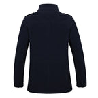 Men's Military Style Jacket – Long Sleeve Button Front Coat with Multiple Pockets
