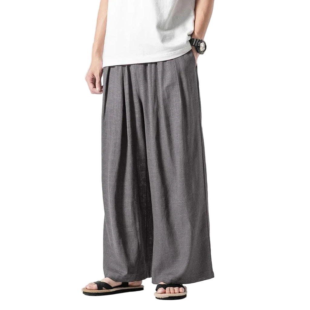 Men's Loose Fit Wide Leg Pants