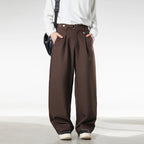 Men's Relaxed Fit Pleated Pants