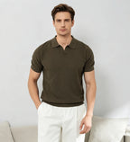 Open Neck Polo Shirt For Men